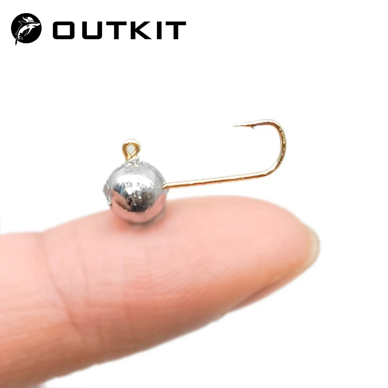 Fishing Hook Barbless - OUTKIT 10 шт., мини-крючок с джиг-головкой,