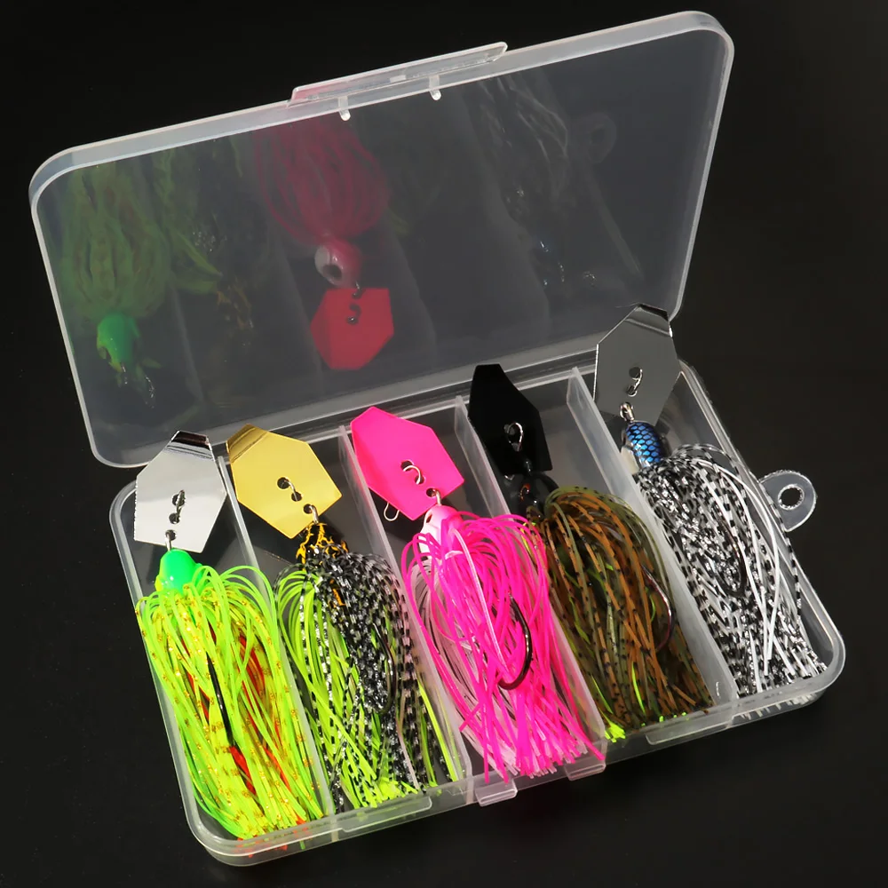 Fishing Hook Weedless - Спиннерная приманка, 7 г/9 г/12 г/14