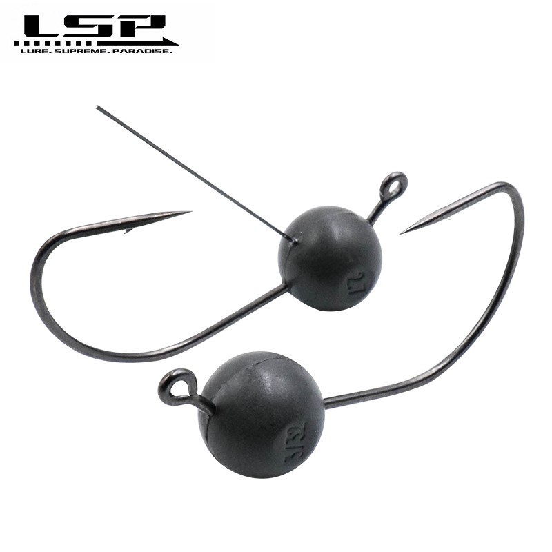 Fishing Hook Weedless - LSP полимерный дюймовый дурацкий рыболовный крючок/без