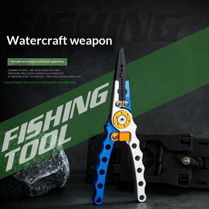 Fishing Hook Remover - Алюминиевые рыболовные плоскогубцы с эргономичной противоскользящей