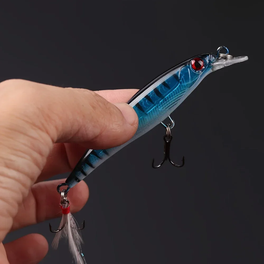 Laser 3D Eyes Bionic Minnow Fi – обзор и цена Fishing Hook Box