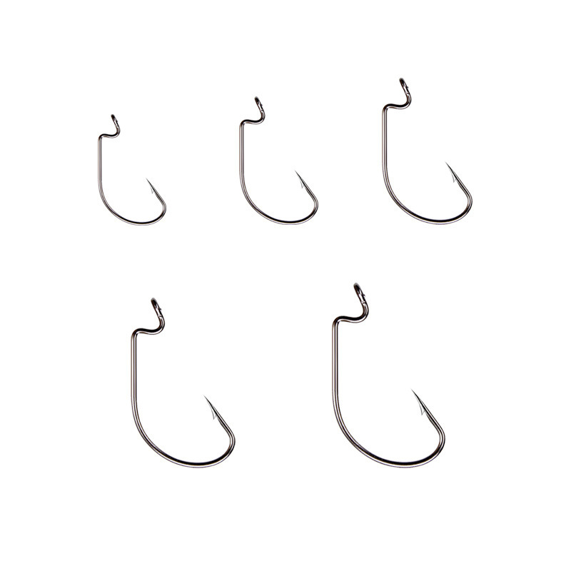 50 шт., широкий крючок-червяк, – обзор и цена Fishing Hook Barbless