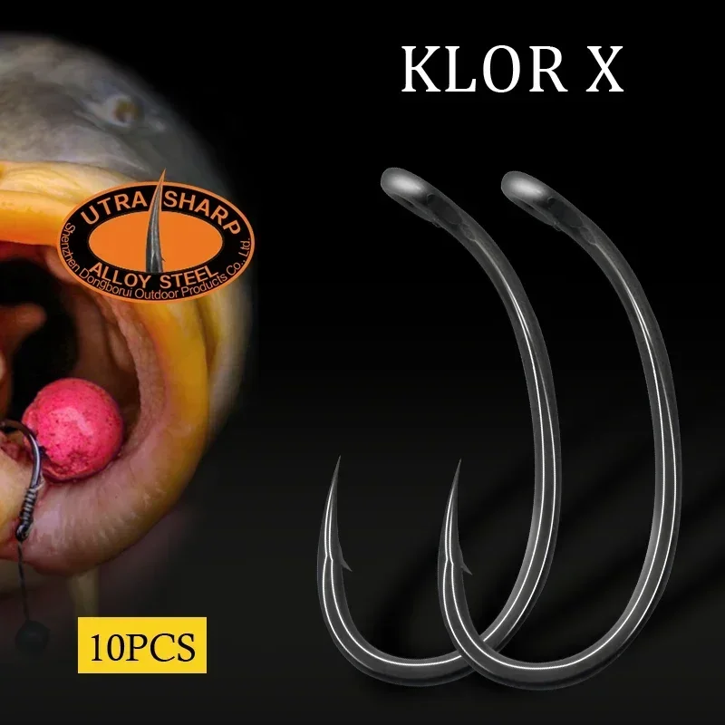 10 шт., крючок для ловли карпа – обзор и цена Fishing Hook Barbless
