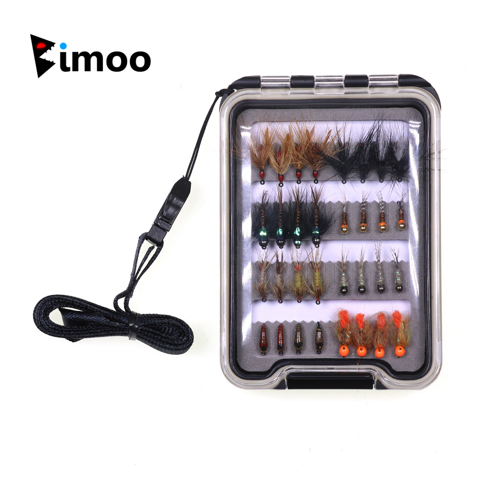 Набор из 32 нимф для ловли фор – обзор и цена Fishing Hook Barbless
