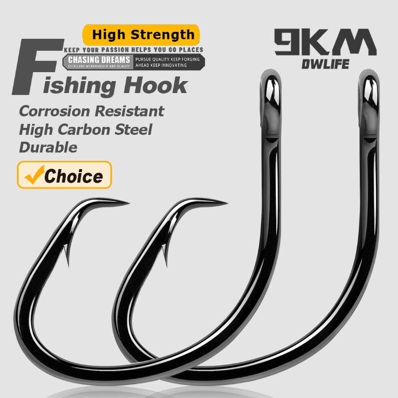 Круглые крючки 9 км, 25 ~ 50 ш – обзор и цена Fishing Hook Barbless