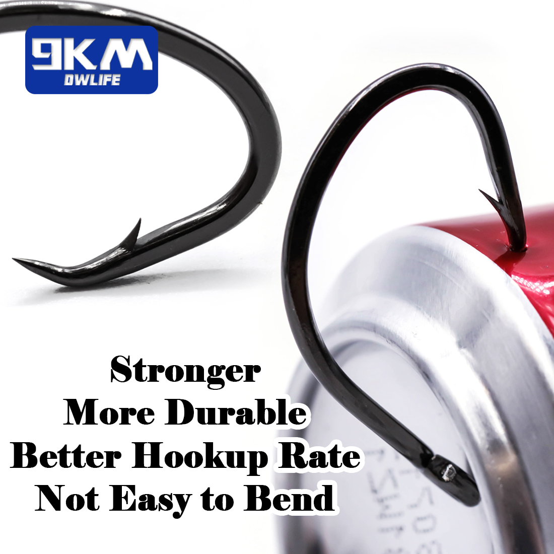 Круглые крючки 9 км, 25 ~ 50 ш – обзор и цена Fishing Hook Barbless
