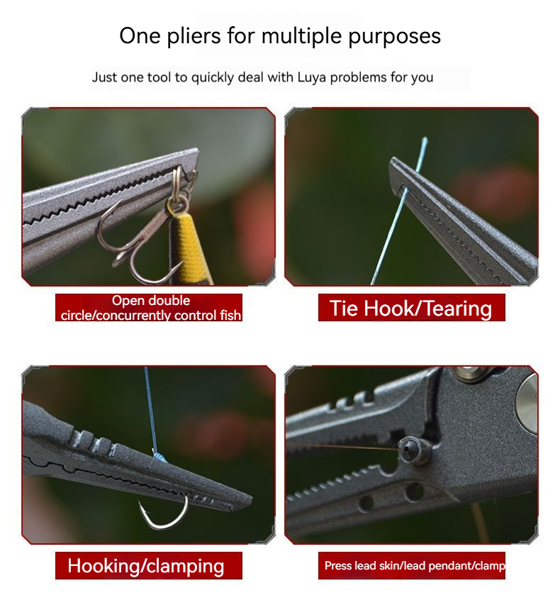 Высокоточные плоскогубцы Luya, – обзор и цена Fishing Hook Remover