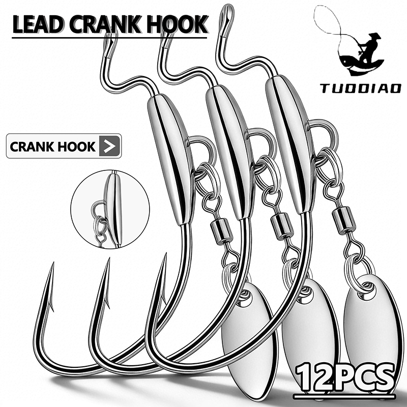 [TUODIAO] Набор джиг-головок с – обзор и цена Fishing Hook Weedless