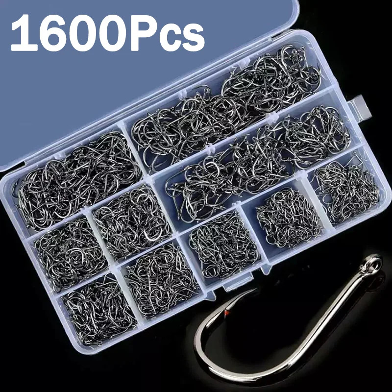 50-1600 шт./кор. рыболовные кр – обзор и цена Fishing Hook Barbless