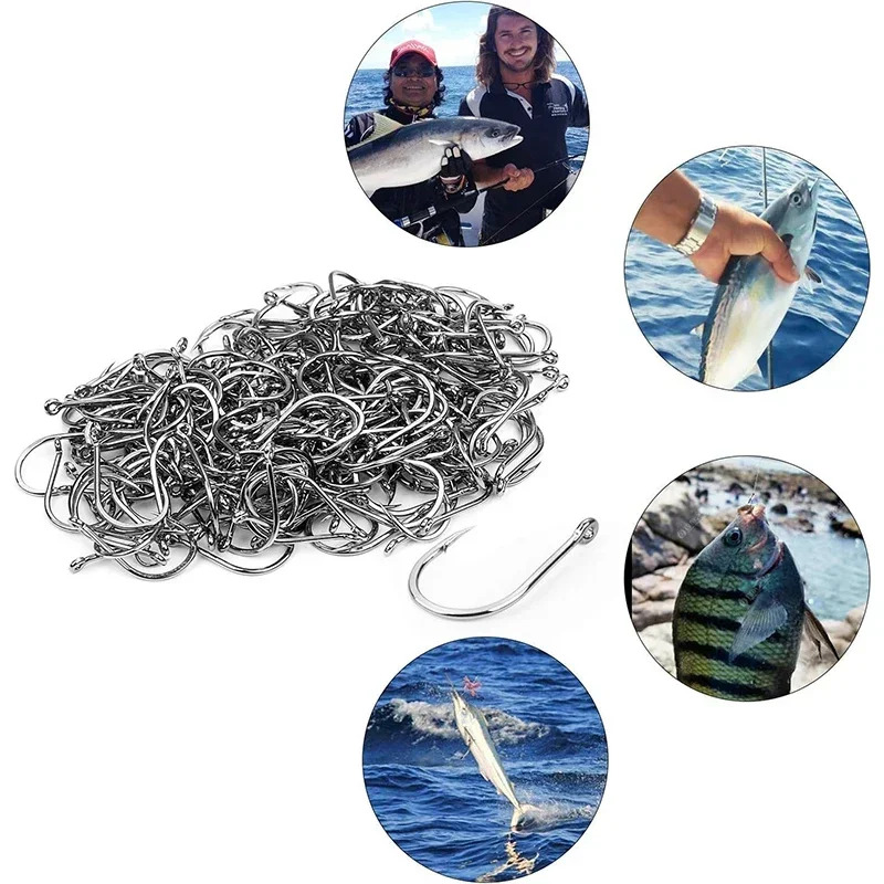50-1600 шт./кор. рыболовные кр – обзор и цена Fishing Hook Barbless
