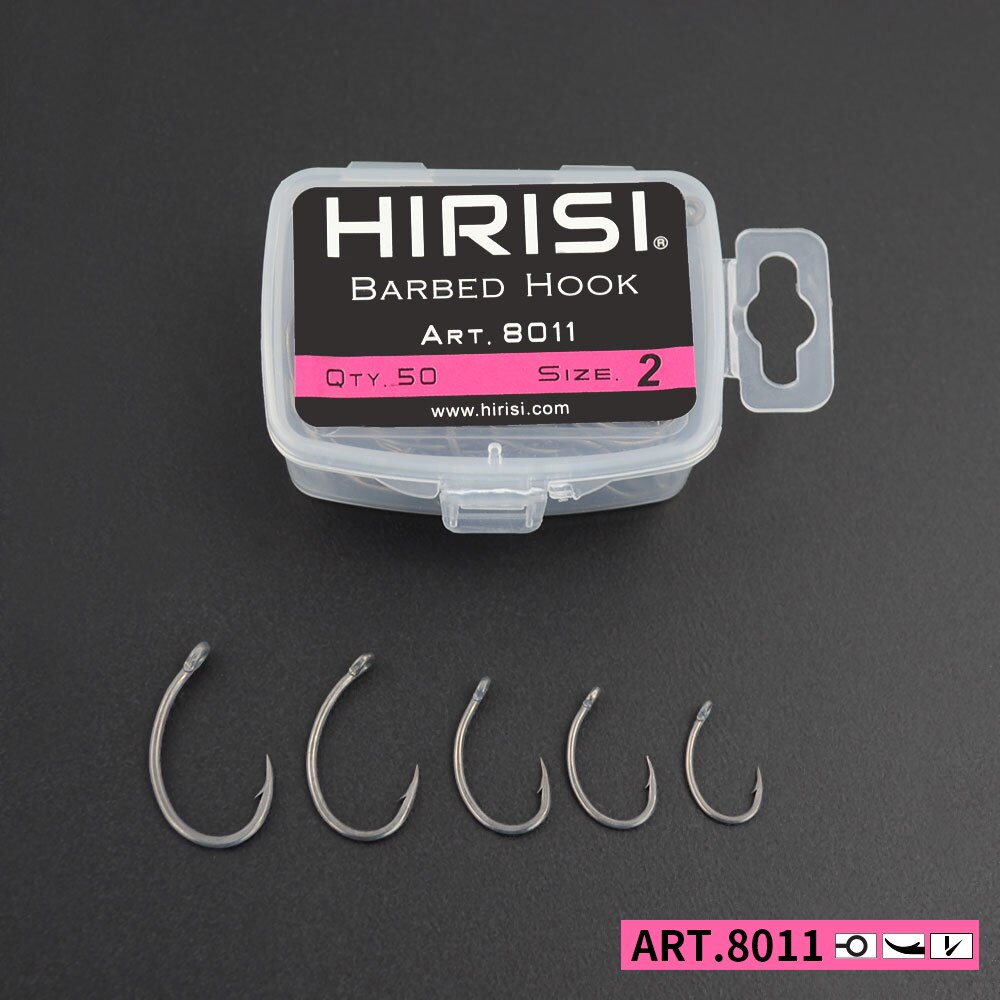 Крючки для ловли карпа Hirisi, – обзор и цена Fishing Hook Barbless