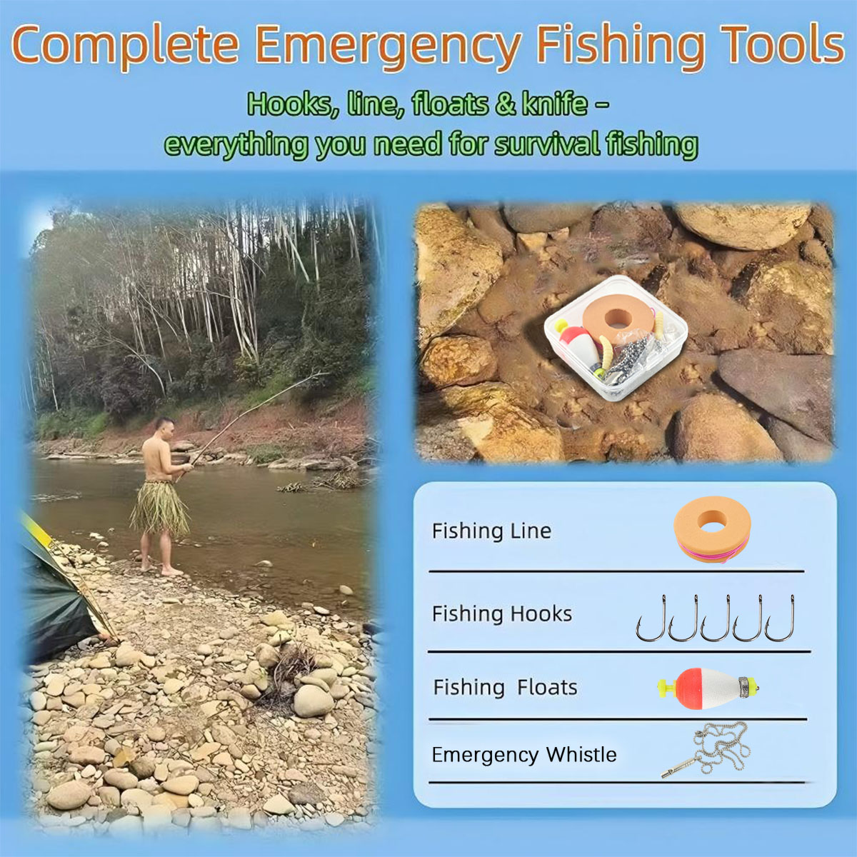 Портативный набор снаряжения д – обзор и цена Fishing Hook Box