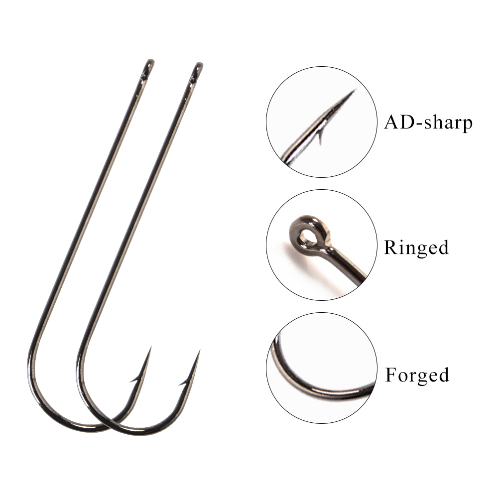Крючки для морской рыбалки, 5- – обзор и цена Fishing Hook Barbless