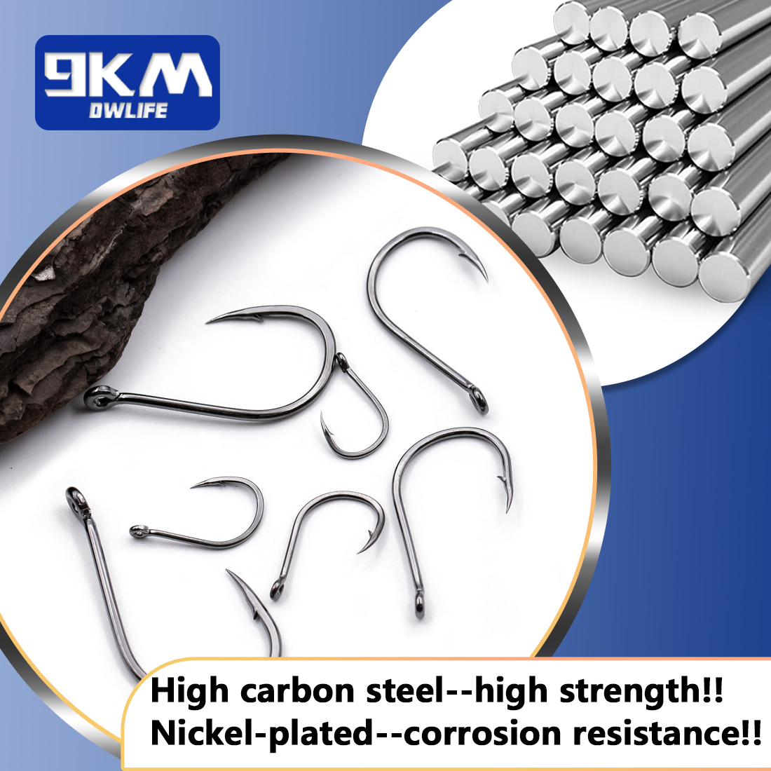 9 км Iseama рыболовные крючки  – обзор и цена Fishing Hook Barbless